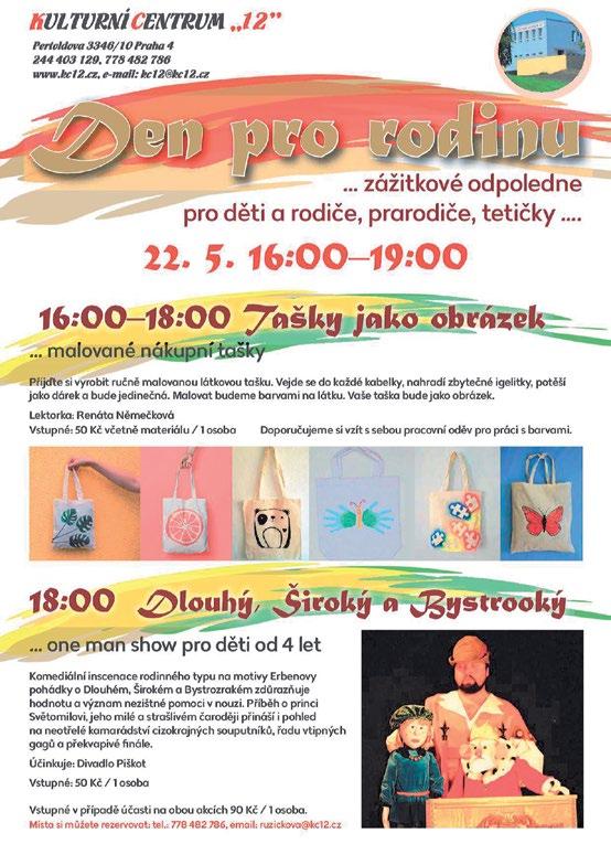 Prostory kina (kinosál, kavárna) nabízíme k pronájmu (konference apod.). Kontakt: kino@xc.cz. KULTURNÍ CENTRUM 12 Jordana Jovkova 3427/20; 143 00 Praha 4 Modřany; tel.