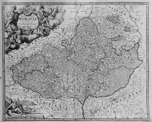 18. Mapy a místopisná grafika (827 837) 831. Mapa Moravy 832. Mapa Čech, Moravy, Slezska a Lužice 827.
