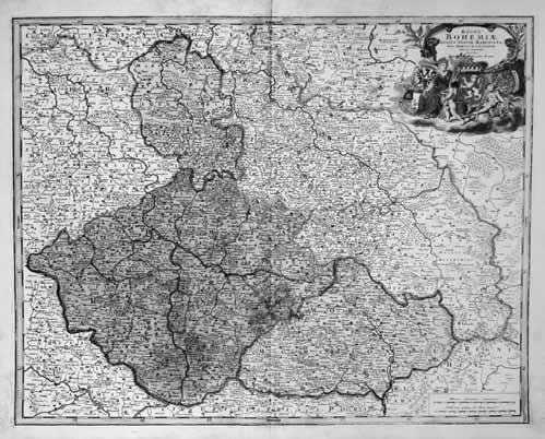 Abraham Ortelius (1527 1598) Mapa Orientu mědirytina, 1598, 35,5 x 51 cm, rám, uprostřed přeložený, lehce zažloutlý papír 7 000 Kč ( 280) 829. Matthäus Seutter (1678 1757) Mapa Uher za vlády Karla VI.