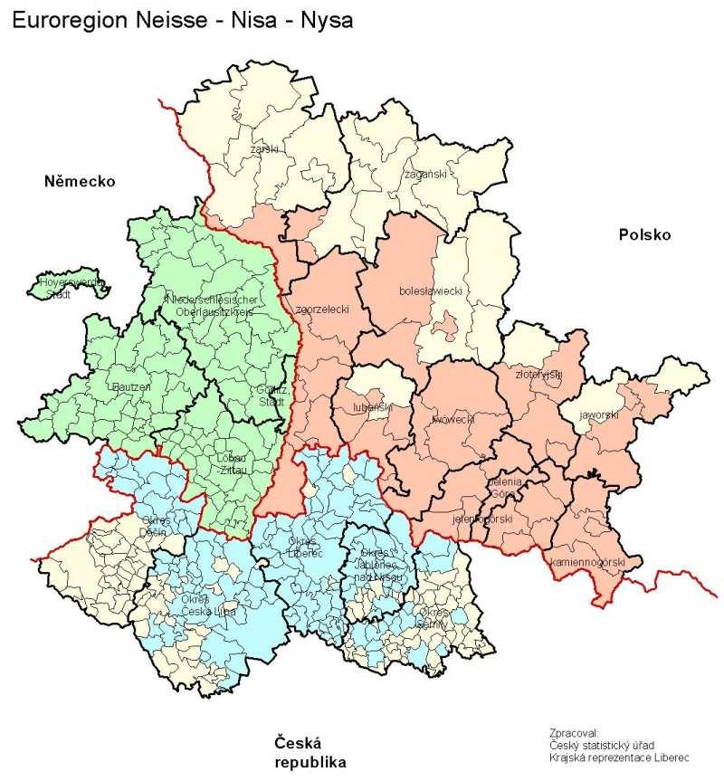 Zástupci tří zemí schválili na Konferenci Trojmezí 23. 25. května 1991 4 Memorandum určující další kroky při vytváření regionu.