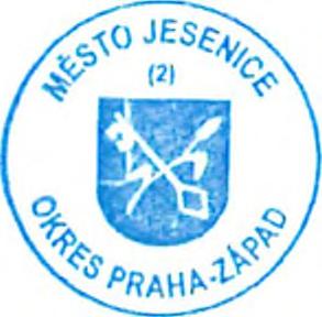 MĚSTO JESENICE Nařízení města Jesenice ě. 01/2019, kterým se vydává v r \/ r TRZNI RAD Rada obce se na svém zasedání dne 7. března 2019 usnesením č. 110/19-R08 usnesla vydat na základě 18 odst.