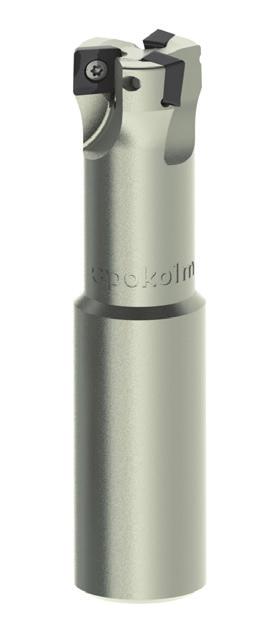 Přitom má každá břitová destička čtyři použitelná ostří, vždy s poloměem ohu 0,8 mm.