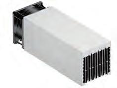 Ventilátorové agregáty s axiálním ventilátorem Ventilátorové agregáty s dutými žebry geometrie dutých žeber nové koncepce zvětšený povrch díky většímu počtu žeber účinný odvod tepla s nízkými