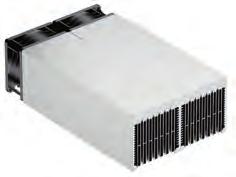 Ventilátorové agregáty s axiálním ventilátorem Ventilátorové agregáty s dutými žebry geometrie dutých žeber nové koncepce zvětšený povrch díky většímu počtu žeber účinný odvod tepla s nízkými