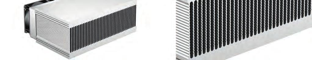 gregáty s axiálním ventilátorem Vysoko výkonový ventilátorový agregát vysoko výkonové ventilátorové agregáty speciální konstrukce jednotlivé lamely optimálně zalisovány nepatrné ztráty tlaku díky