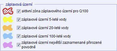 Legenda k mapám 51b 51e Zdroj: http://www.dibavod.cz/70/prohlizecka-zaplavovych-uzemi.