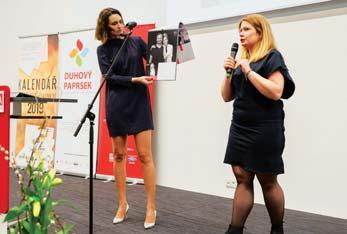 Program společenského večera zahájila úvodním slovem moderátorka Daniela Písařovicová, která rovněž