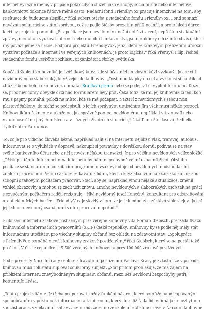 Přehled