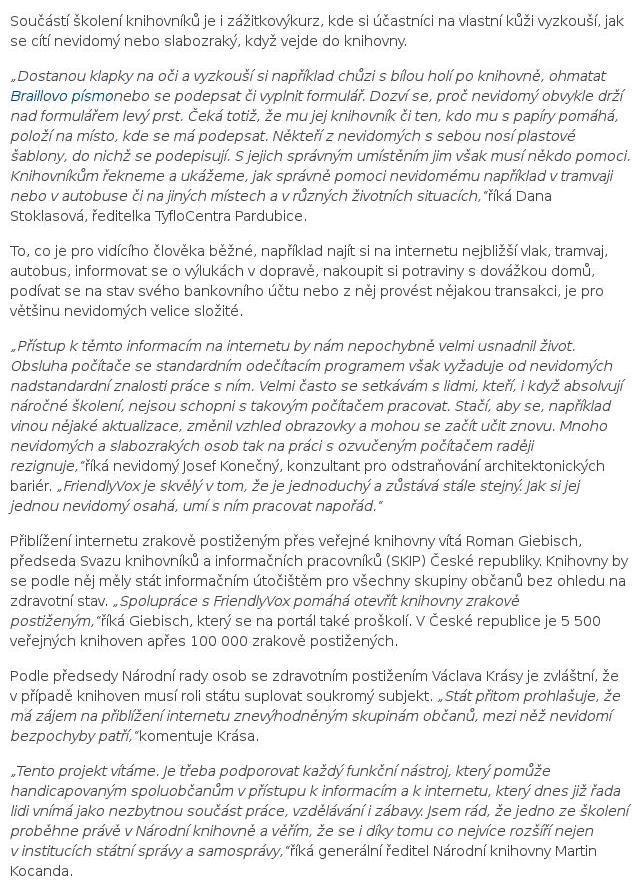 Přehled