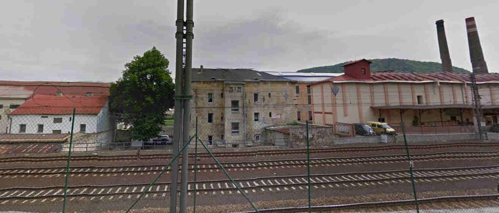 Obrázek 9 - Lokalita Ústí nad Labem ulice Čajkovského - Pražská sever Na hlavních tratích byla již v uplynulých letech provedena řada protihlukových