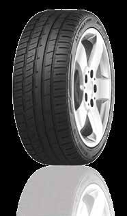 ltimax Sport symetrická pneumatika ltimax Sport zaručuje precizní odezvu řízení při jízdě v zatáčkách a bezpečnou jízdu na mokré vozovce.