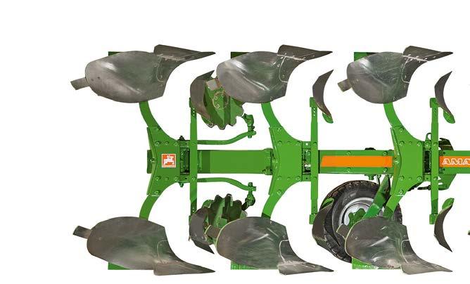 Cayron Robustní rám pluhu Velký rám o rozměrech 200 x 120 x 8,8 mm garantuje maximální