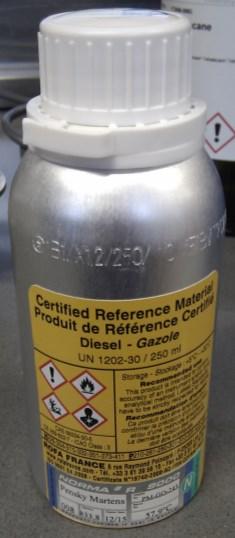 15 Verifikace přístroje CRM Verifikace přístroje proběhla pomocí certifikovaného referenčního materiálu DIESEL, který má stanovený certifikovaný bod vzplanutí podle metody Pensky-Martense, metody A