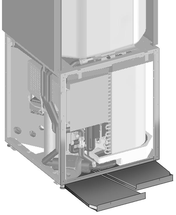 6.4. Installing the indoor unit Unpack the EKHVWQ according to unpacking instruction sheet.