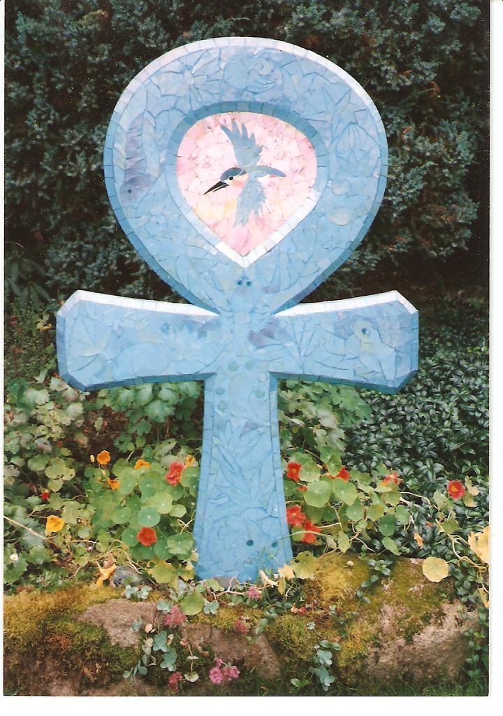 Květ Ankh, staroegyptský symbol života, se stal