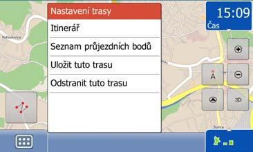 Další Odstranit tuto trasu.