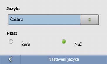 Nastavení bude uloženo automaticky. Pro návrat do menu Nastavení klikněte na. 4.