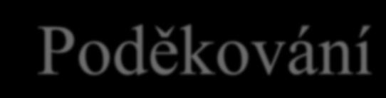 Poděkování 7.