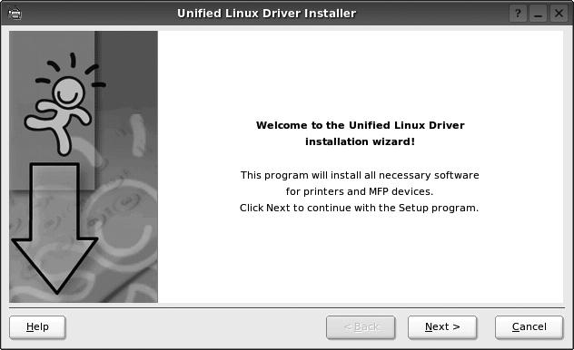 7 在 Linux 中使用打印机 您可以在 Linux 环境中使用本机 本章内容包括 : 入门 安装 Unified Linux Driver 使用统一驱动程序配置器 配置打印机属性 打印文档 安装 Unified Linux Driver 安装 Unified Linux Driver 1 确认已将机器连接到计算机 打开计算机和机器的电源 2 出现 Administrator Login (