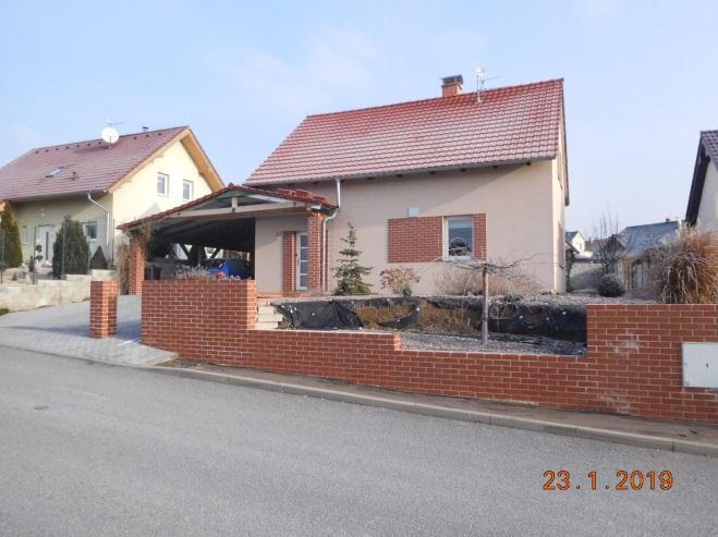 Fotodokumentace: Rodinný dům č.p.
