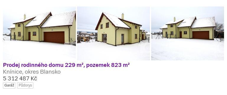 2018 Subjekt: RK Text inzerce: Novostavba má dispozici 6+kk, je samostatně stojící, náleží k ní prostorná dvou garáž a před domem je parkovací stání pro další dvě auta.