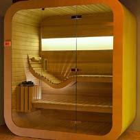 Začlenění sauny do interiéru, aby ladila se svým okolím.