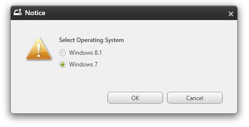podle pokynů. Windows se restartují, místo Windows 8.