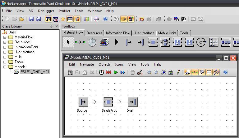 Vzorový příklad: PSLP1_CV01_M01 Vytvoření modelu: založení nové modelové sítě s názvem PSLP1_CV01_M01