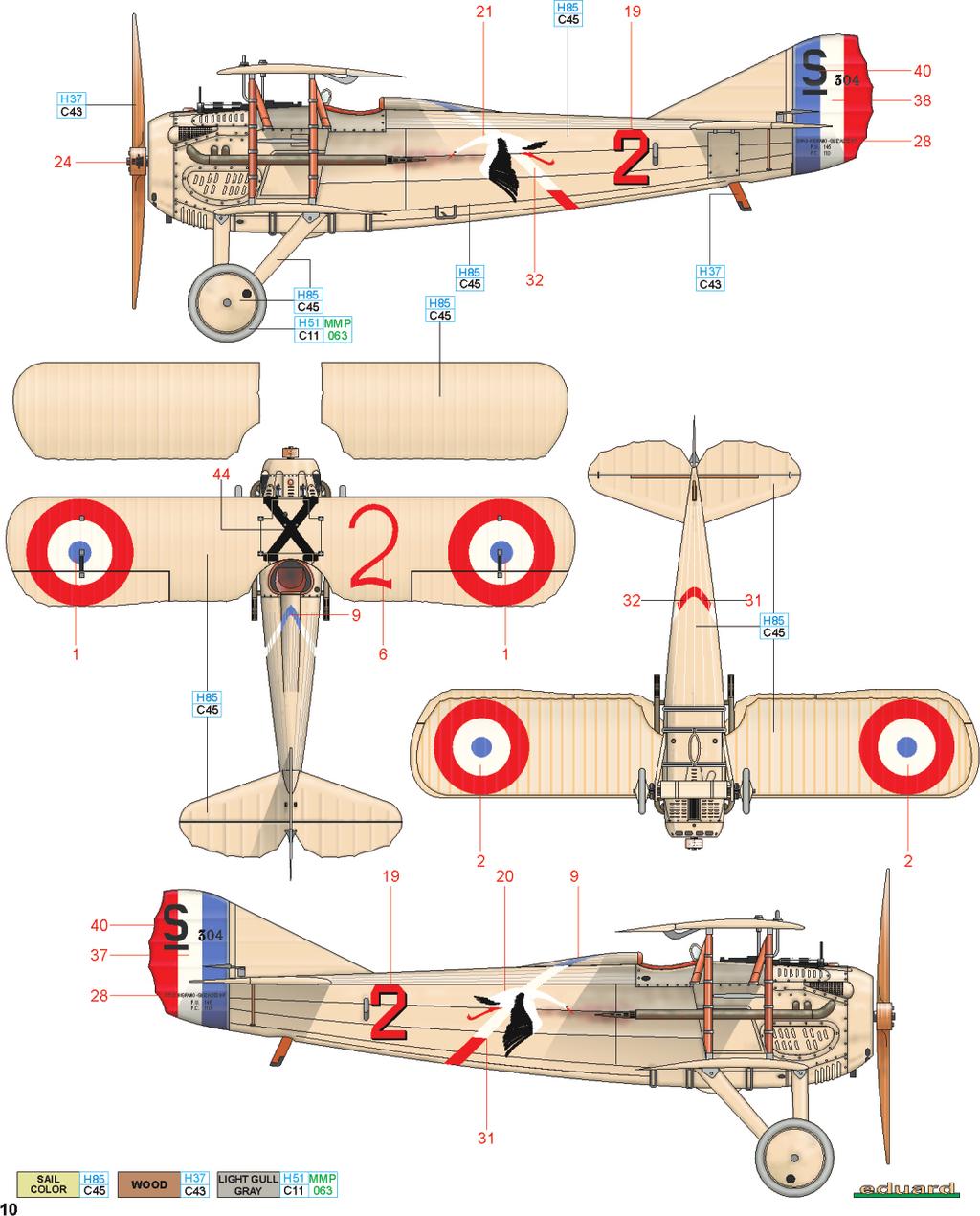 B Cne. Georges Guynemer, Escadrille No. 3, Francie, září 1917 Pouze několik letců mělo tu čest stát se ještě během svého života mediálními celebritami.