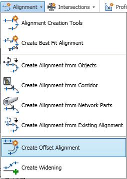 odsazení (Create offset Alignment)