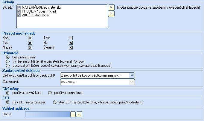 V případě komunikace přes WiFi s PDA se využívá síťový protokol TCP/IP a je třeba zvolit číslo portu, na kterém aplikace bude očekávat data od čtečky.
