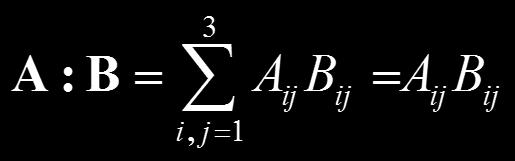 Operace s tenzory druhého řádu po složkách u,v V t R 3 A = ii = ii i= ( ) tr A A