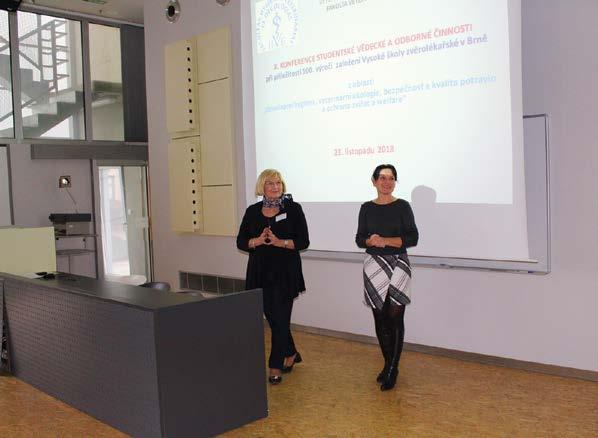 uspořádal při příležitosti 100. výročí založení Vysoké školy zvěrolékařské v Brně již XI. ročník konference studentské vědecké a odborné činnosti. Konference, která se konala 23.