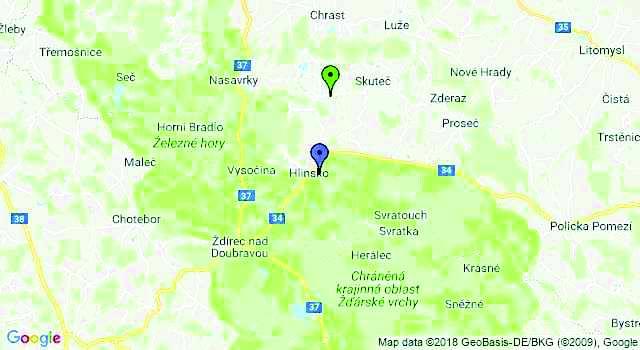 5. Mapové zobrazení Oceòovaná