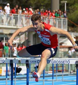 Achievements: EJ 2017 Grosseto 110 m H/sf EY 2016 Tbilisi 110 m H/h David Ryba 110 m hurdles 100 m H (0.840 m) 110 m H (0.914 m) 110 m H (0.990 m) 2013 14y 16.45 2014 15y 14.31 2015 16y 14.