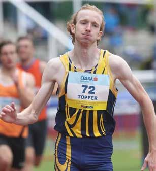 Ladislav Töpfer 4 x 400 m born: 8. 8. 2000 Česká Lípa height / weight: 178 cm / 57 kg club / 1st club: AC Mladá Boleslav z.s. coach: Libor Dinga 1st coach: Bohumil Zítka hobbies: athletics, PC graphics instagram: mnauky94 400 m 2018 18y 48.