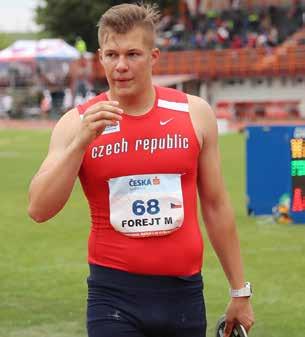 Michal Forejt discus throw born: 13. 7.