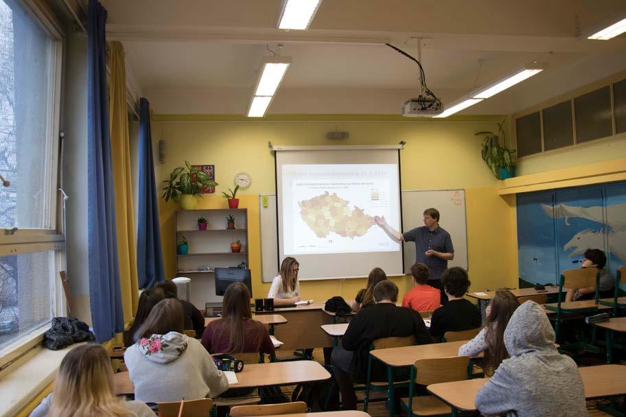 podporujeme informovanost Zástupci Úřadu práce Nymburk prezentovali v MMT4 možnosti a