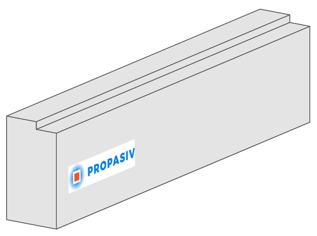 Pro přerušení tepelného mostu pod okny a balkonovými dveřmi.