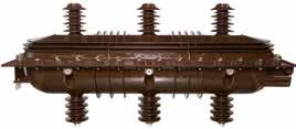 Únik plynu je nižší než 0,1% po dobu 30 let. PE57226 Odpínač-odpojovač pro 24 kv Provozní bezpečnost Odpínač může být v jedné z těchto tří poloh: zapnuto, vypnuto nebo uzemněno.