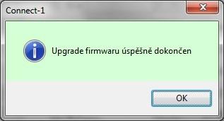 Poté je možné ověřit správnou funkčnost volbou položky Diagnostika v menu RF GSM (viz výše v této kap.). Pozn. Uložená konfigurace jednotky zůstává při upgrade firmware nezměněna. 4.2.