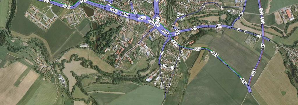 celkovou dopravní situaci v centru města. Vzhledem k územně technické náročnosti severního obchvatu města byly navrženy tři samostatné úseky 1.