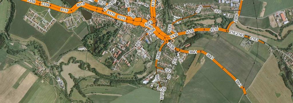 Obrázek 7: Modelové zatížení IAD pro rok 2030, 2.