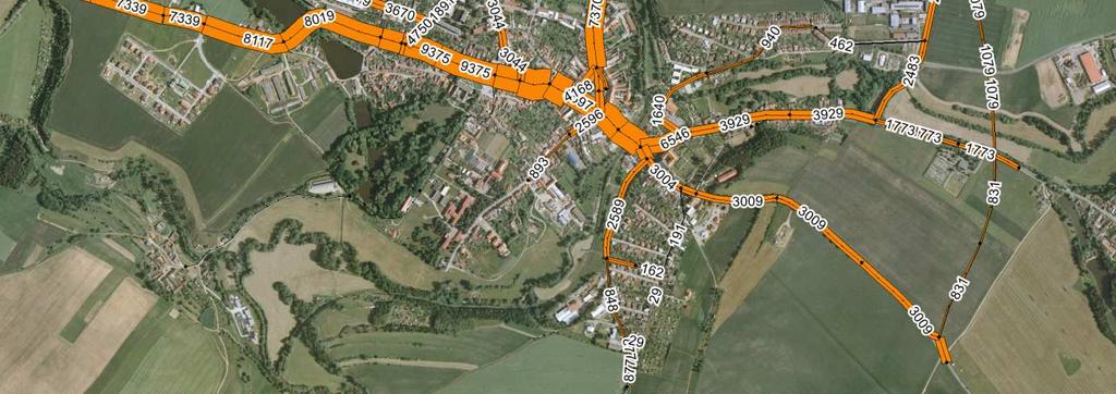 etapy výstavby, údaje ve vozidlech za 24