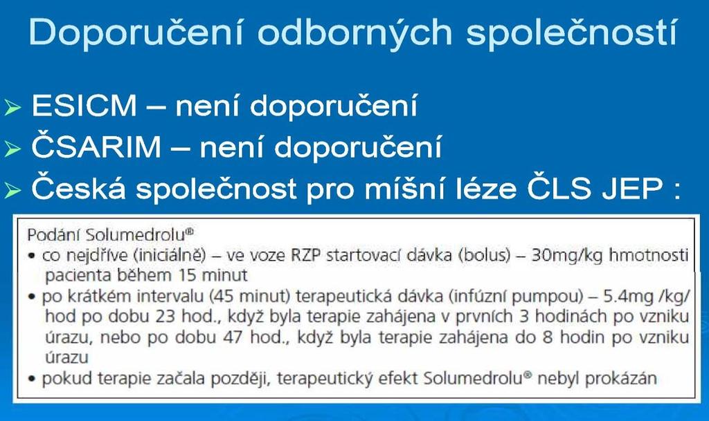 Míšní trauma