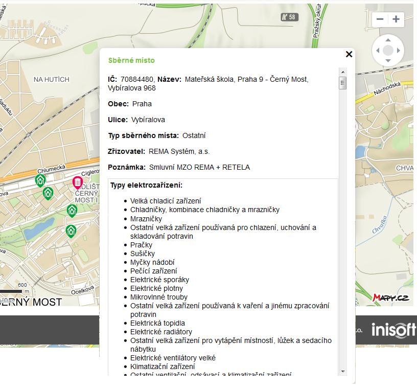 Náhled Registru MZO