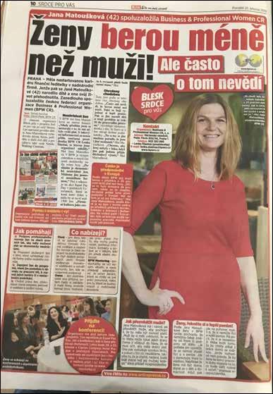 2019 Rozhovor s Lenkou Šťastnou, prezidentkou BPWCR a