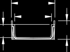 MEARIN PLUS F 200 ODVODŇOVACÍ ŽLAB S OCHRANNOU HRANOU Z SMC KOMPOZITU A TĚSNÍCÍ DRÁŽKOU DLE STN EN 1433 Odvodňovací žlab z SMC kompozitu.