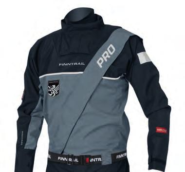 SUCHÝ OBLEK UPGRADE FINNTRAIL DRYSUIT PRO 2502 KEVLAR Jednodílná ATV kombinéza DRYSUIT PRO 2502 je pokračováním modelu 2501.