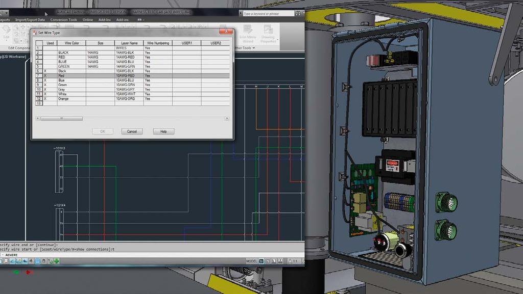 Deset hlavních důvodů k přechodu z aplikace AutoCAD na AutoCAD Electrical 1. Komplexní knihovny symbolů. 2. Automatické číslování vodičů a označování komponent. 3. Automatické projektové výkazy. 4.